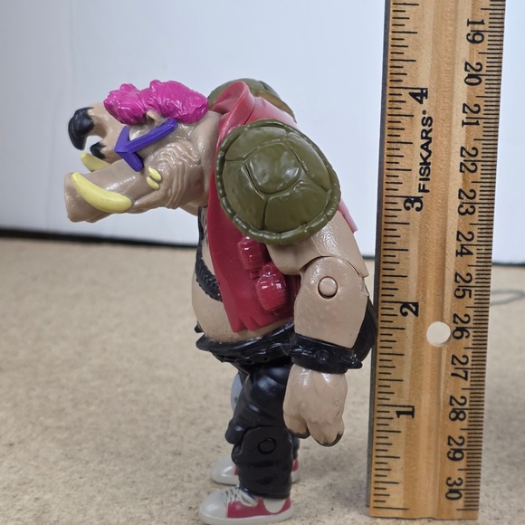 Teenage Mutant Ninja Turtles Bebop and Rocksteady Action Figures Playmates 1988 - Picture 4 of 13